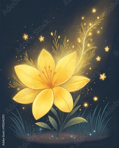 Abstract floral background