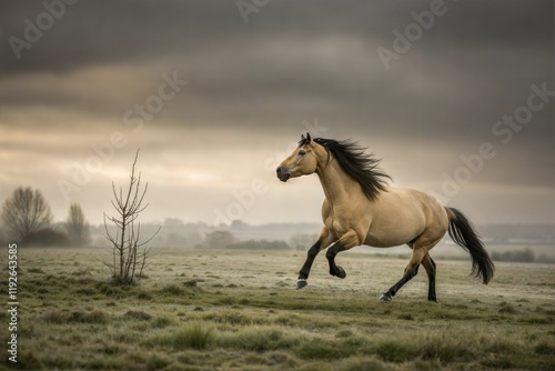 Horse in the field