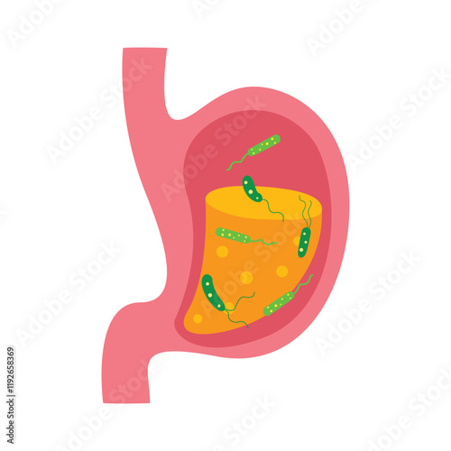 vibrio cholera bacteria infection disease concept