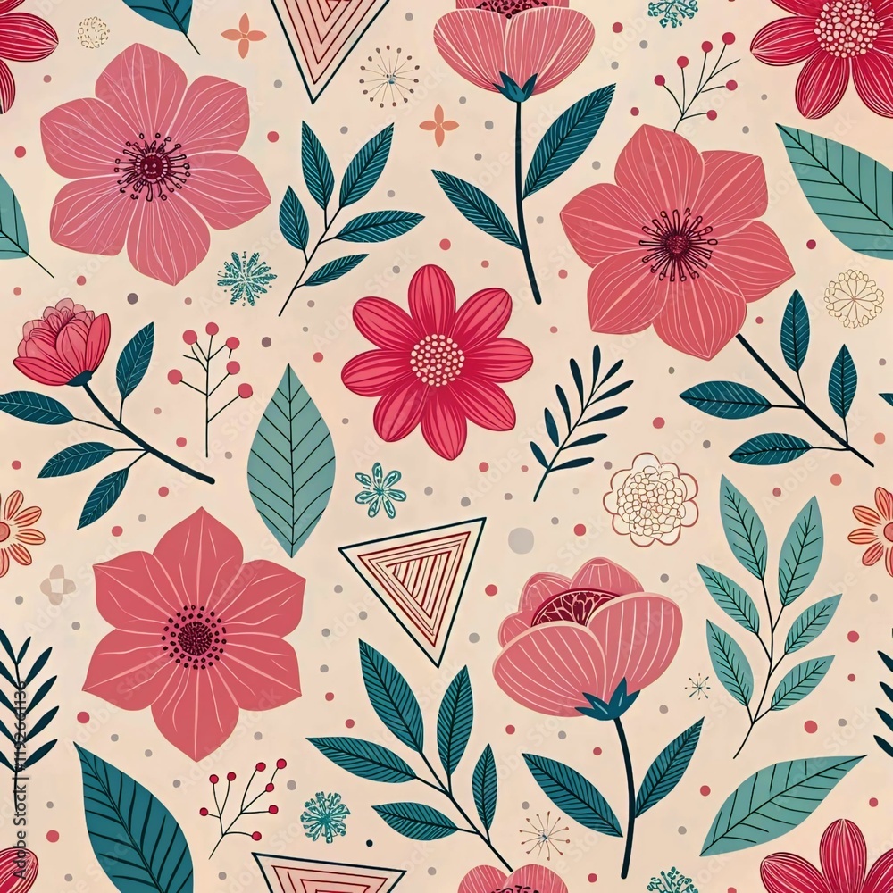 seamless floral pattern pink seamless floral pattern pink
