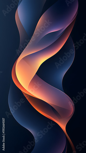 fondo de pantalla wallpaper líneas abstractas de colores cálidos