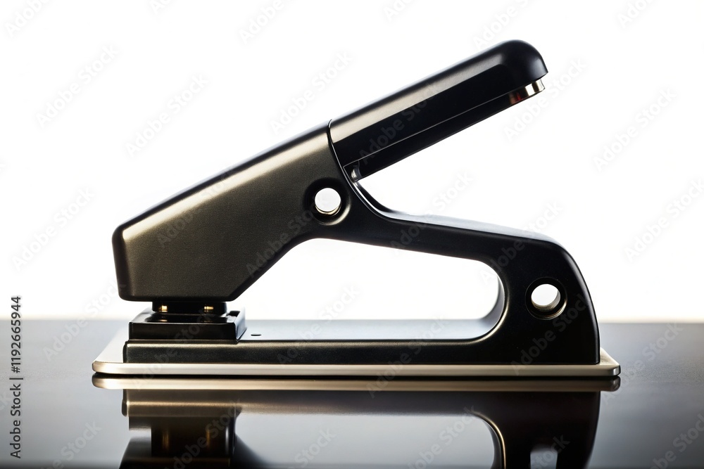 Silhouette of a Single Puncher Isolated on White Background - Stock Photo Silhouette of a Single Puncher Isolated on White Background - Stock Photo
