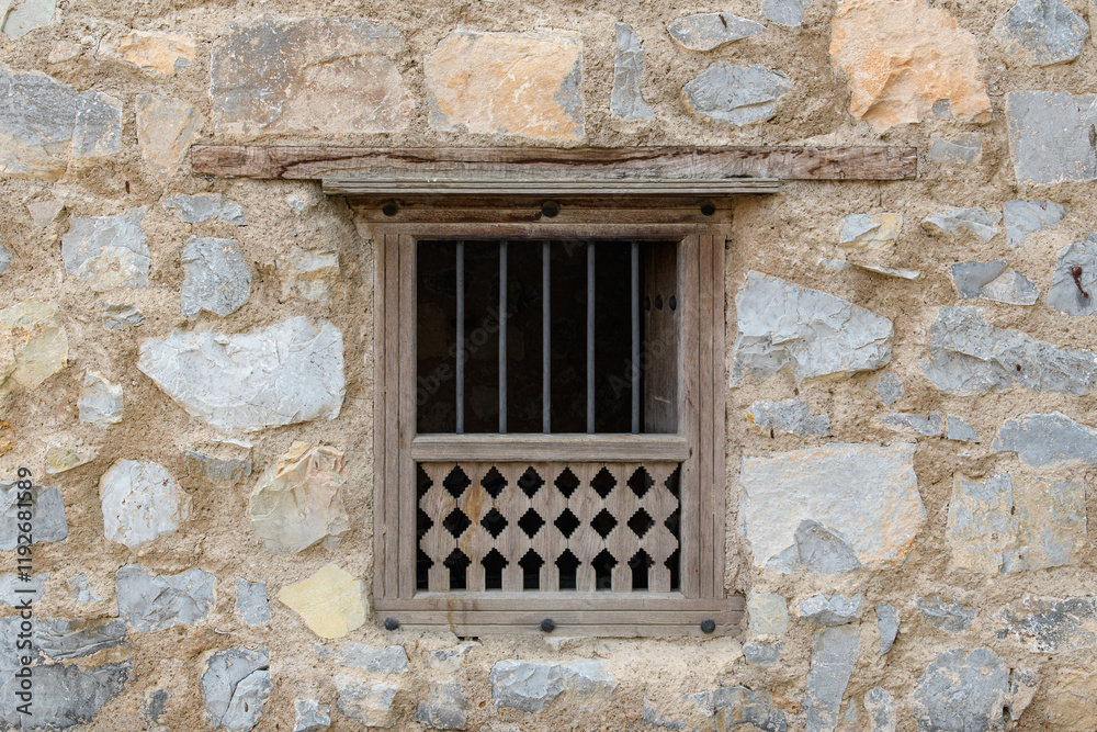 Rustic Window of Khasab Castle Rustic Window of Khasab Castle