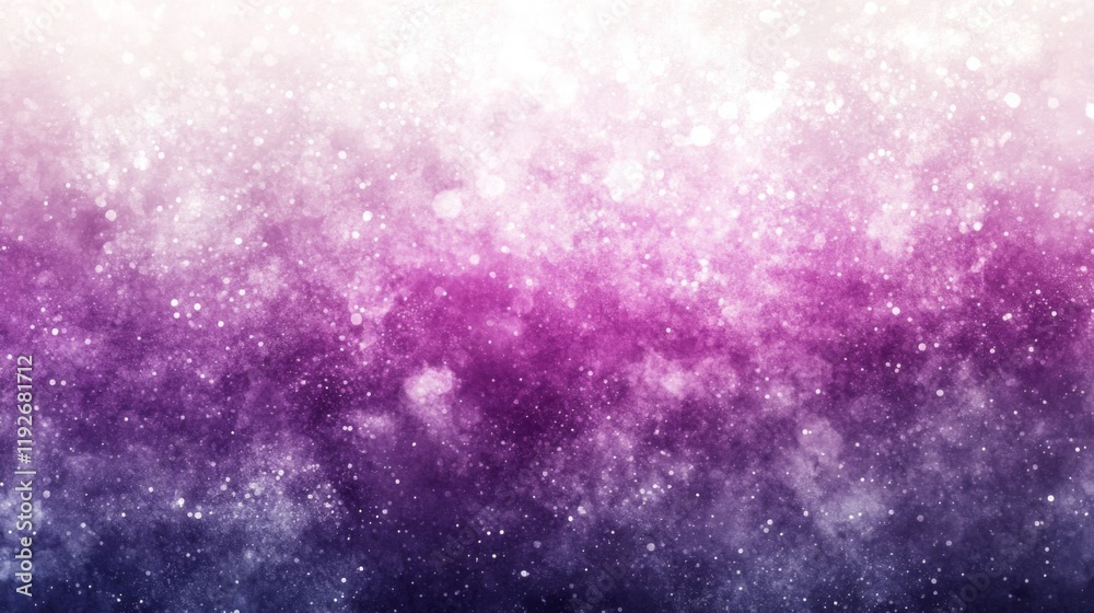 Obraz premium Abstract Purple and White Sparkling Galaxy Background