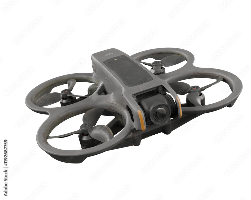 Naklejka premium drone isolated on white