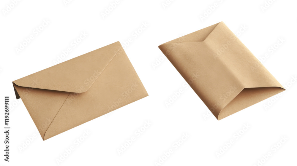 Elegant Brown Envelopes: Perfect for Mailings and Communication Elegant Brown Envelopes: Perfect for Mailings and Communication