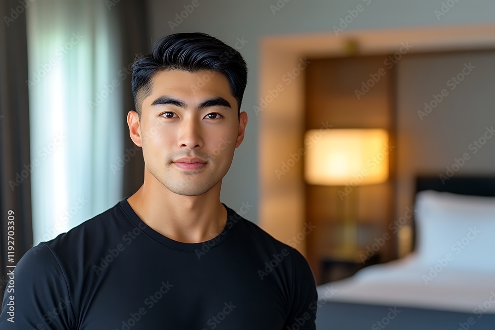 Fototapeta premium Portrait of a handsome man