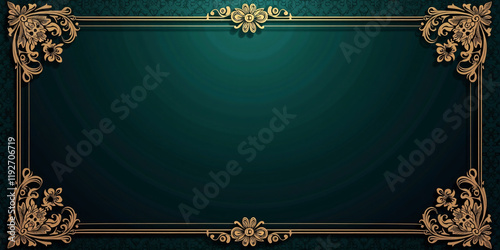 Eid Special, Vintage Frame With Ornament