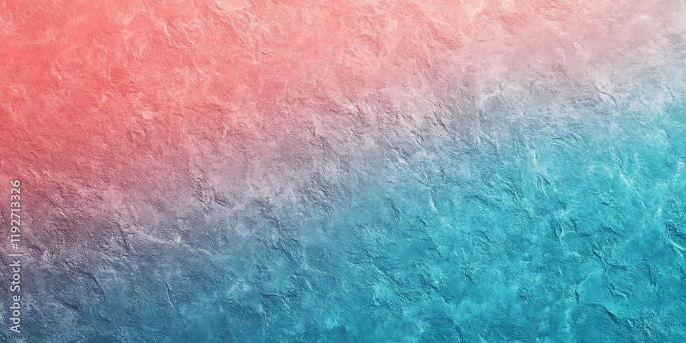 Fototapeta premium Abstract blue and orange watercolor background with space