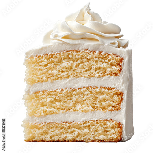 White Cake with Buttercream Frosting - A Timeless Classic Dessert