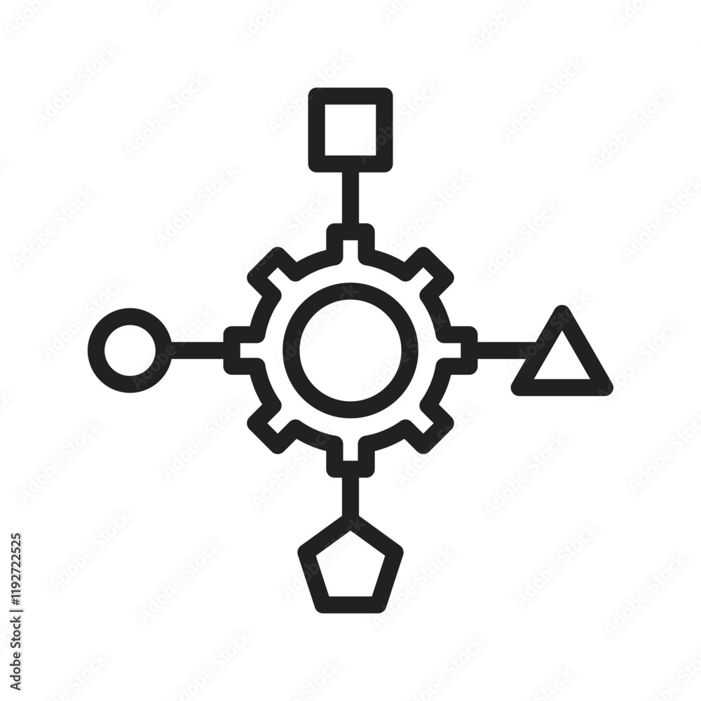 Variability icon vector image. Suitable for mobile apps, web apps and print media. Variability icon vector image. Suitable for mobile apps, web apps and print media.