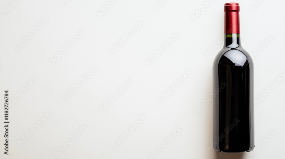 wine bottle with copy space isolated on background wine bottle with copy space isolated on background
