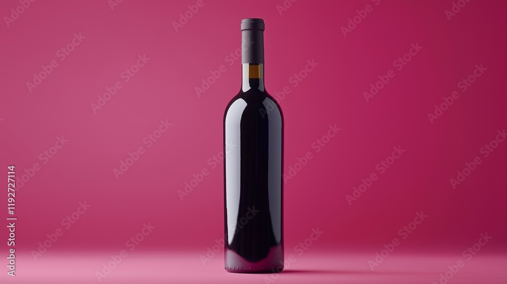 wine bottle with copy space isolated on background wine bottle with copy space isolated on background
