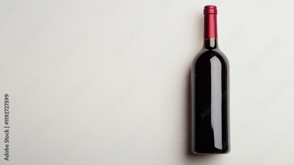 wine bottle with copy space isolated on background wine bottle with copy space isolated on background