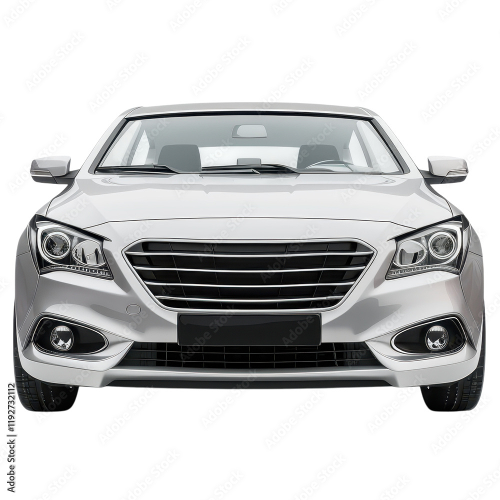 Sleek Silver Sedan - Modern Automotive Design Sleek Silver Sedan - Modern Automotive Design