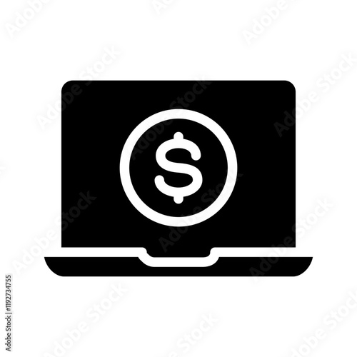 Online Finance icon. Online payment icon