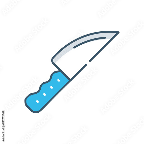 Knife vector icon