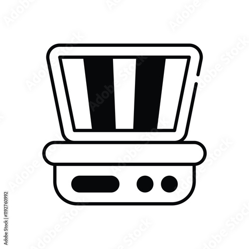 Sandwich Maker vector icon