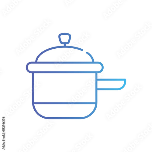 Pressure Cooker vector icon