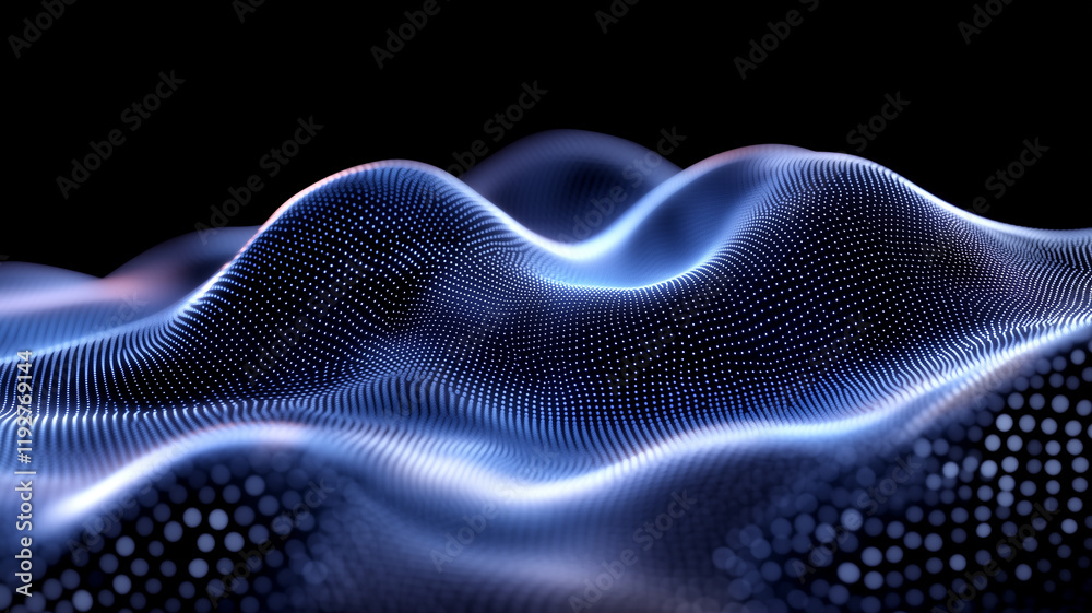 digital landscape of flowing blue waves creates mesmerizing visual effect, showcasing intricate patterns and textures that evoke sense of depth and movement digital landscape of flowing blue waves creates mesmerizing visual effect, showcasing intricate patterns and textures that evoke sense of depth and movement