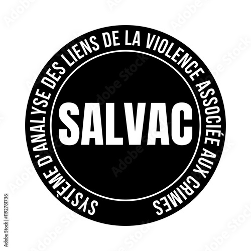 Symbole SALVAC système d’analyse des liens de la violence associée aux crimes
