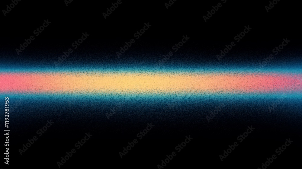 Naklejka premium Abstract Gradient Horizontal Line Design poster header backdrop