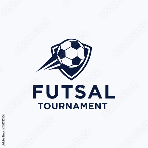Creative Futsal Club Logo Design for Sports Branding vector futsal sports club logo