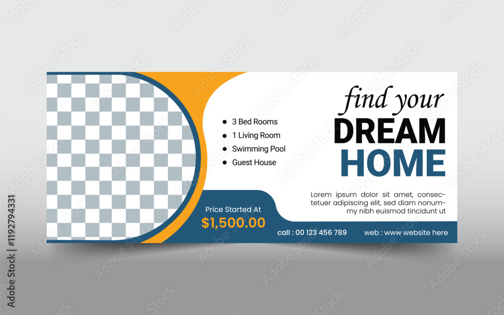 Obraz premium banner template