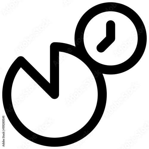 Affinage. Editable stroke vector icon.