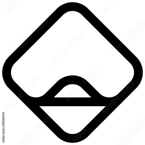 Cheesecloth. Editable stroke vector icon.