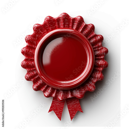 wax seal with ribbon