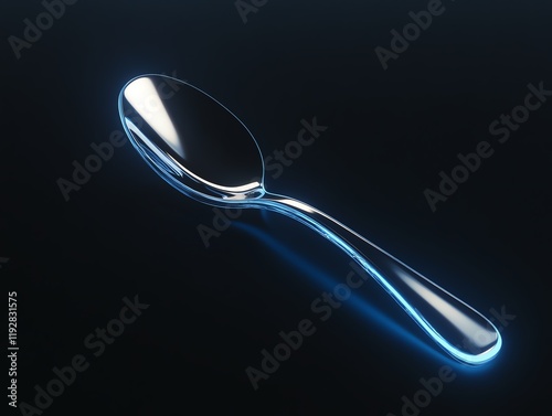 Futuristic spoon photo