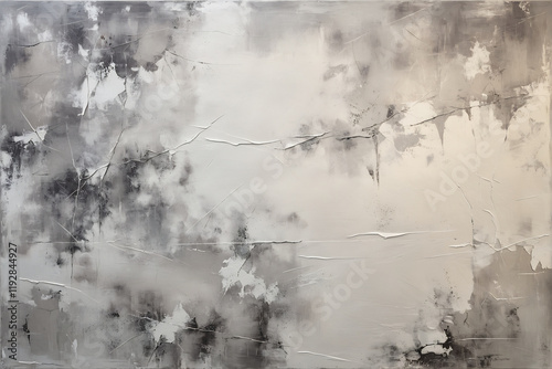 Calming Watercolor Textures on a Clean White Canvas