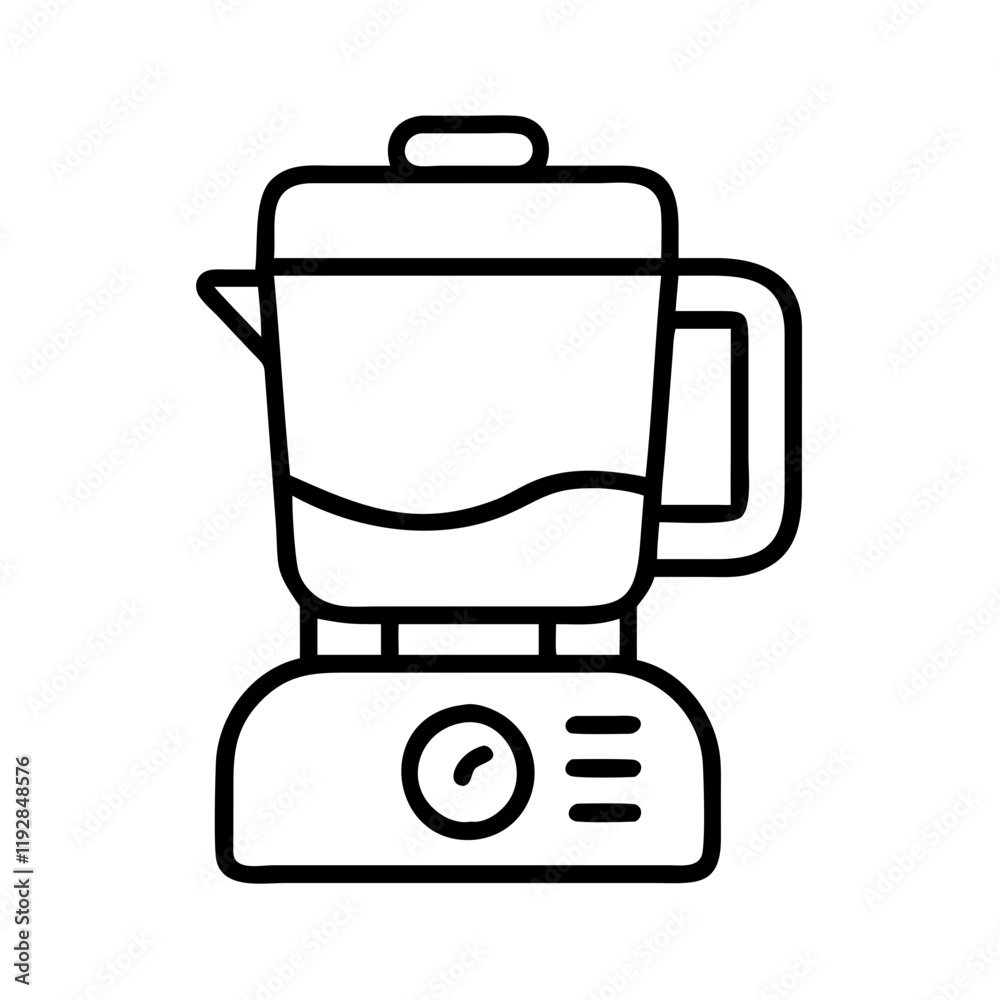 blender icon, blender line art - simple line art of blender, perfect for blender logos and icons and themed design blender icon, blender line art - simple line art of blender, perfect for blender logos and icons and themed design
