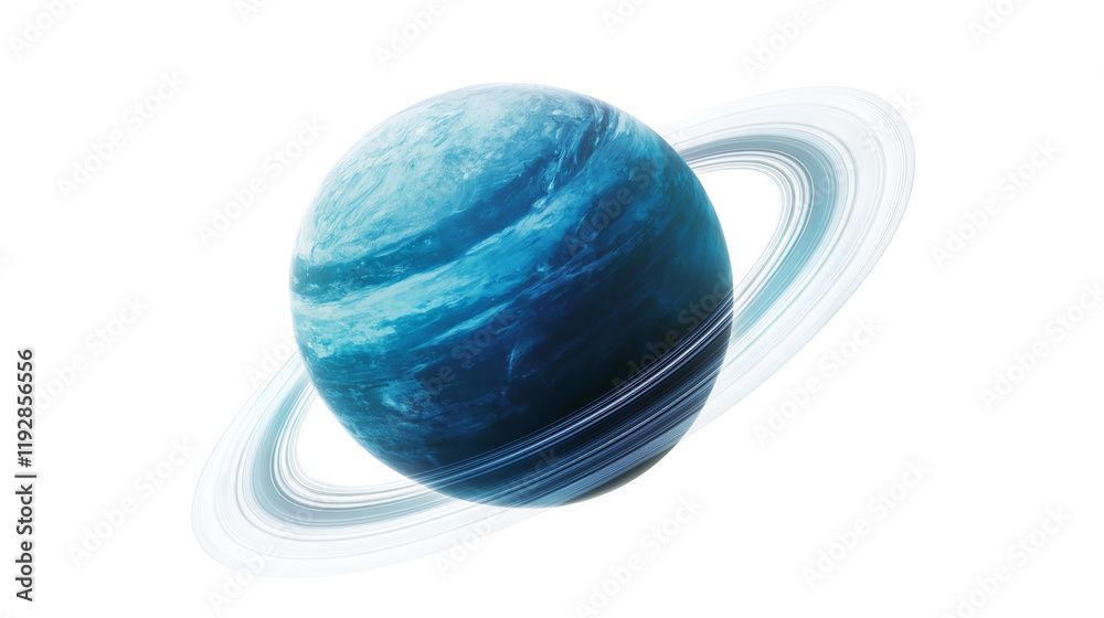 It is a cute planet with a ring system isolated on a transparent or white background It is a cute planet with a ring system isolated on a transparent or white background