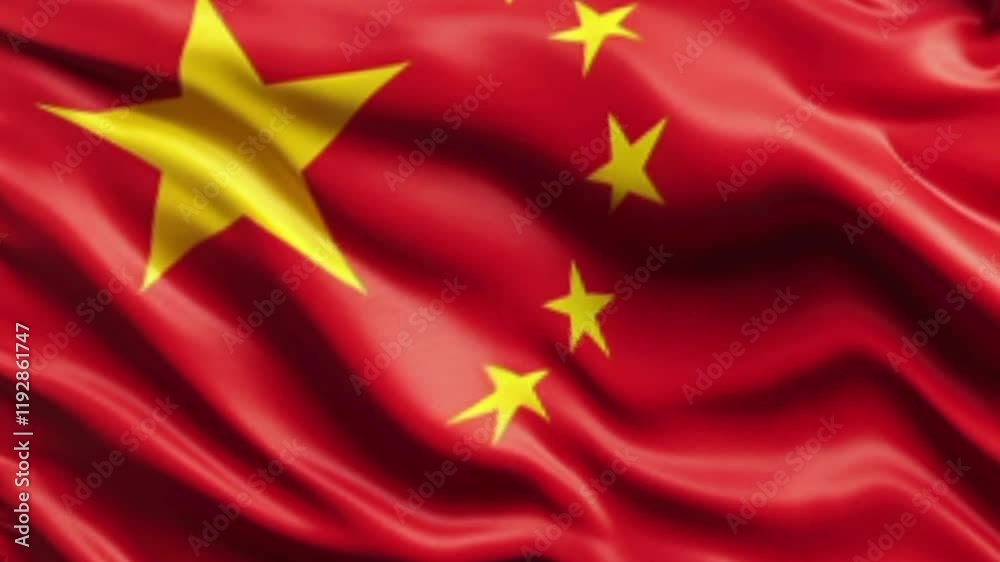 waving flag of china for decoration independence day celebrating background waving flag of china for decoration independence day celebrating background