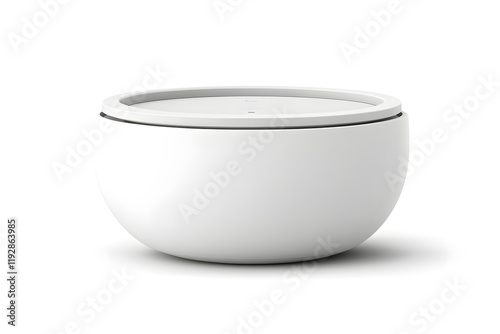 Modern White Bowl Design: Elegant Home Decor photo