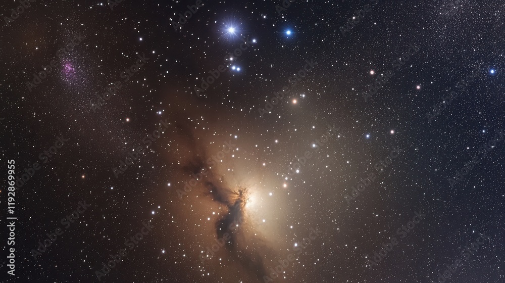 Obraz premium Cosmic Nebula in Deep Space