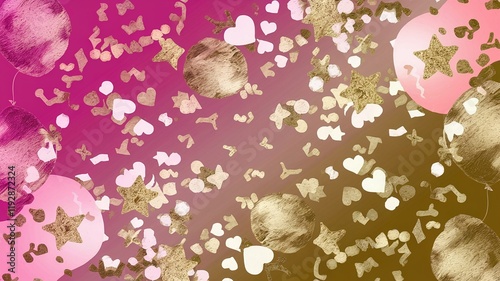 background with butterflies