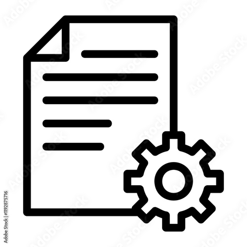 setting line icon