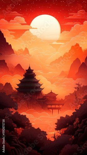 chinese new year red background, happy new year chinese