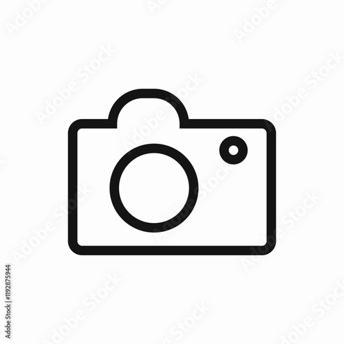 photo camera capture icon vector sign