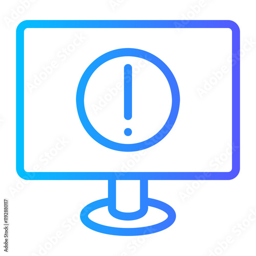 error gradient icon