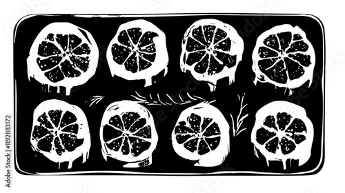 Collection of Veal Osso Buco, food vector art