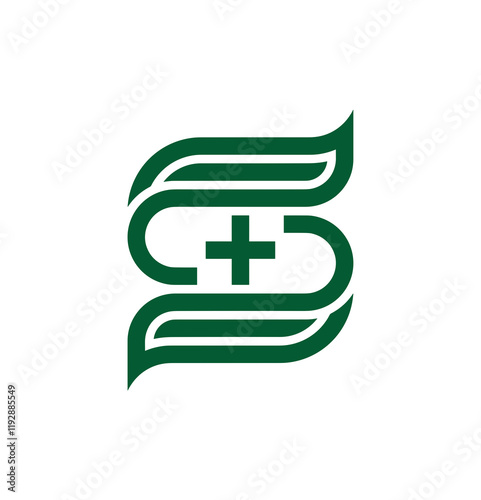 letter S natural health logo