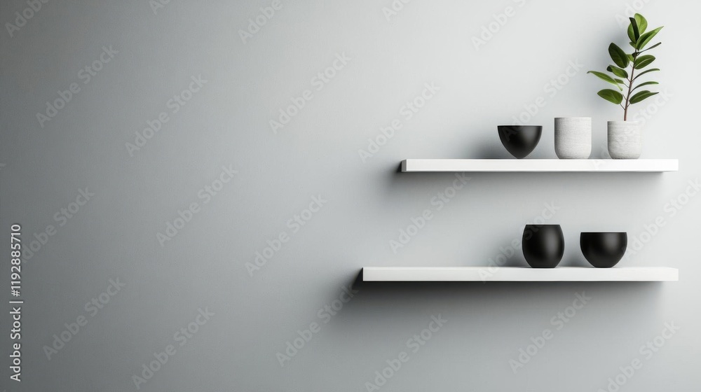 Obraz premium Minimalist interior furniture