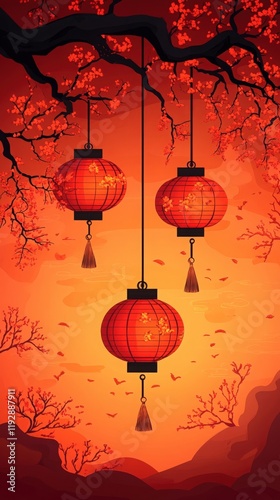 chinese new year red background, happy new year chinese