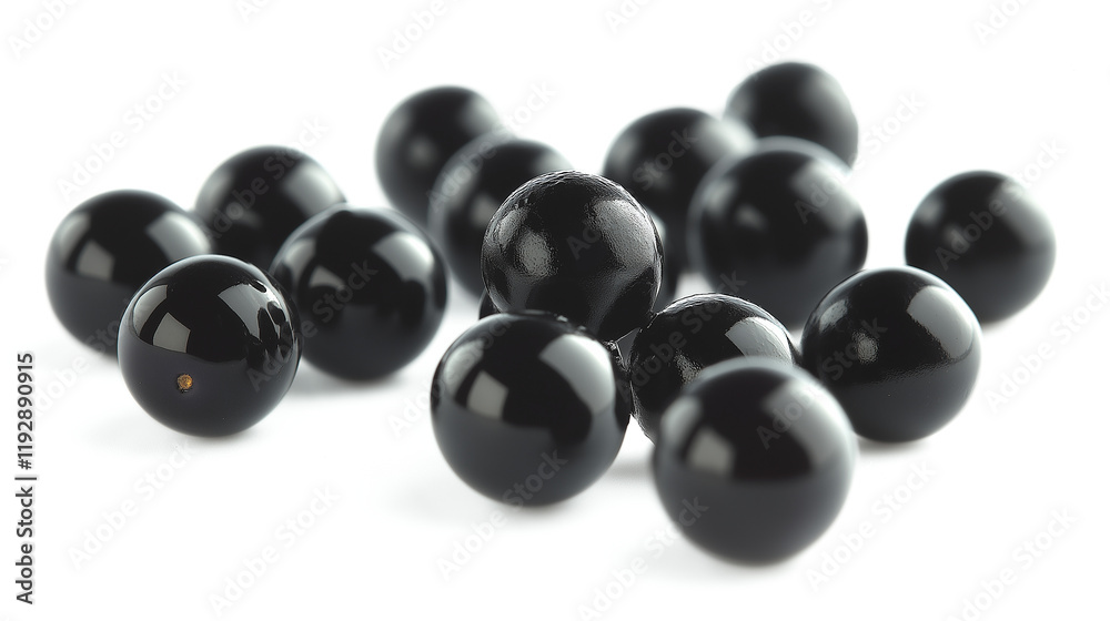 Fresh black grapes isolated on a white background Fresh black grapes isolated on a white background