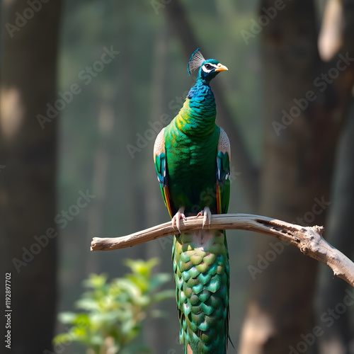 blue and yellow parrot
