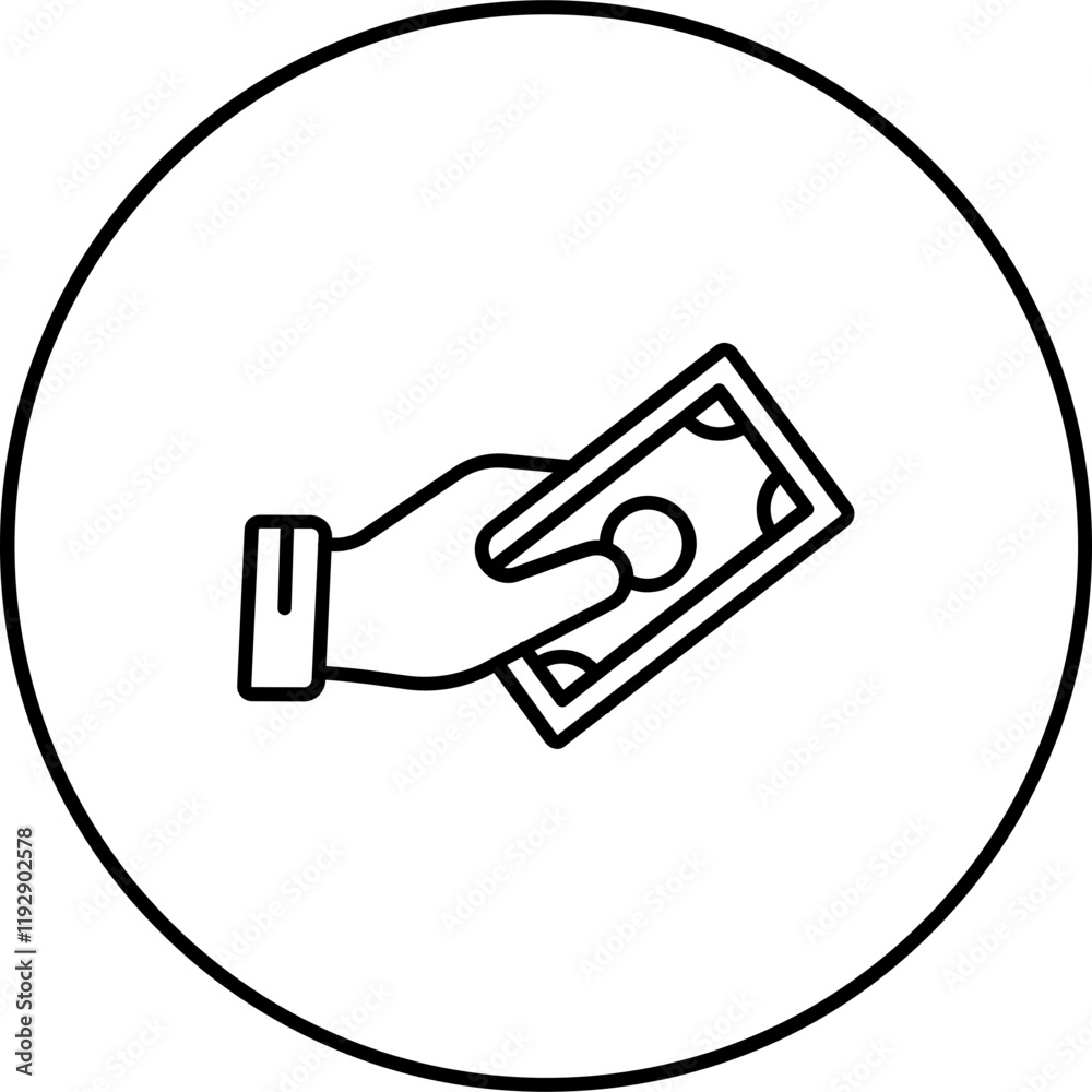 Give Money Icon Give Money Icon
